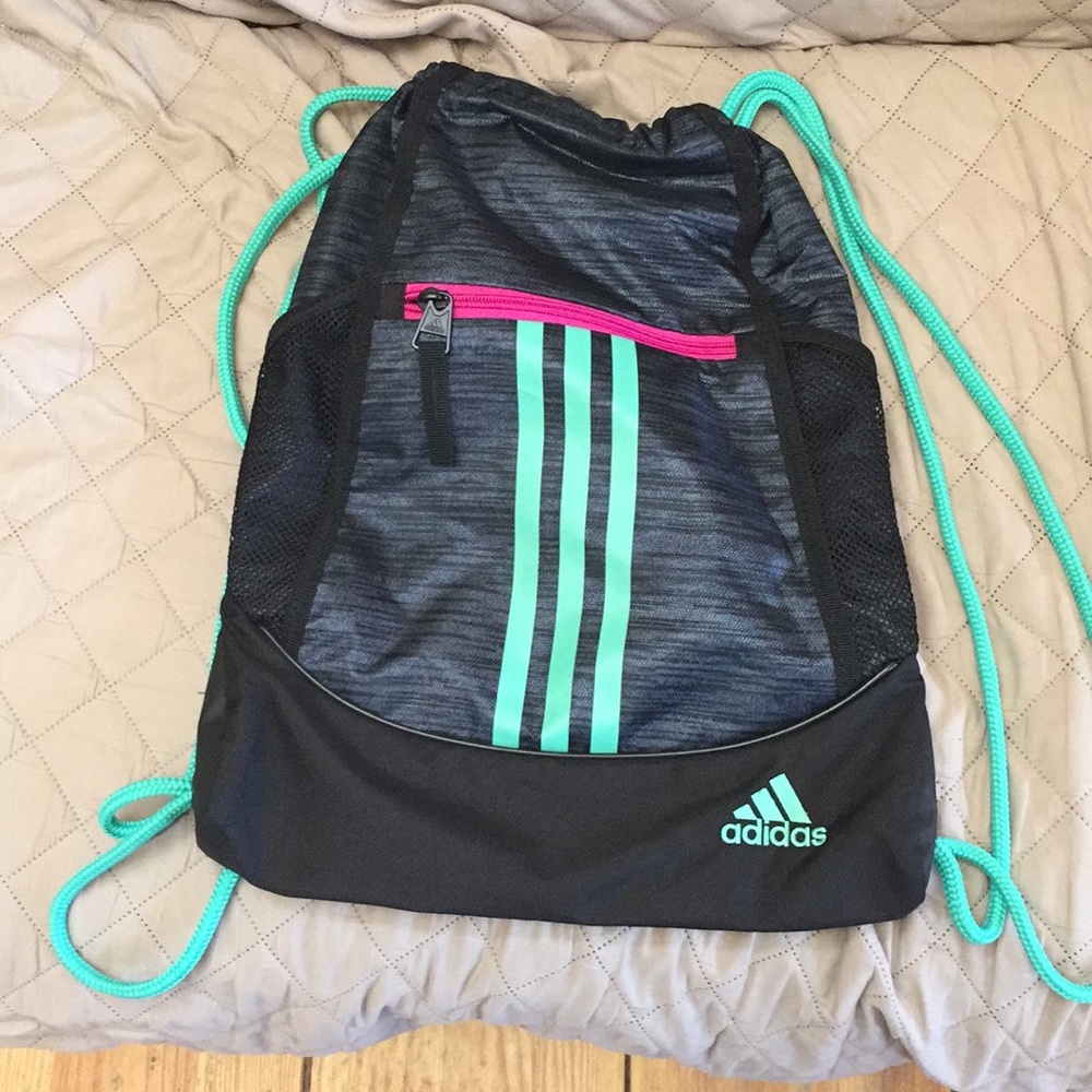 Adidas drawstring bag
